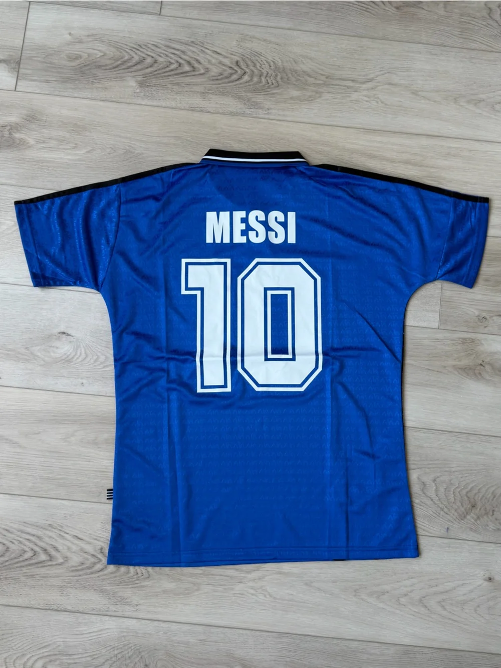 Adidas Argentina Lionel Messi #10 Blue Away Soccer Jersey Men’s Size M